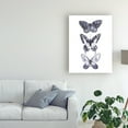 thumbnail image 3 of Trademark Fine Art 'Monochrome Butterflies I' Canvas Art by Grace Popp, 3 of 3