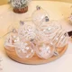 thumbnail image 5 of 6/1 piezas de bolas navideñas transparentes de plástico rellenables, bolas transparentes, adornos colgantes para árbol de Navidad, decoraciones para fiestas, 5 of 5