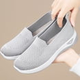 thumbnail image 4 of Caywon Women Slip On Sneakers, Mesh Breathable Walking Shoes, Lightweight Casual Flat Loafers, Comfortable Ladies Shoes Zapatillas Mujer, 4 of 9