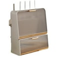 thumbnail image 2 of CNKOO Wall Hanging Wireless WiFi Storage Box Wire Cable Power Storage Case for Home Office and Hotel  Coffee Large A, 2 of 7