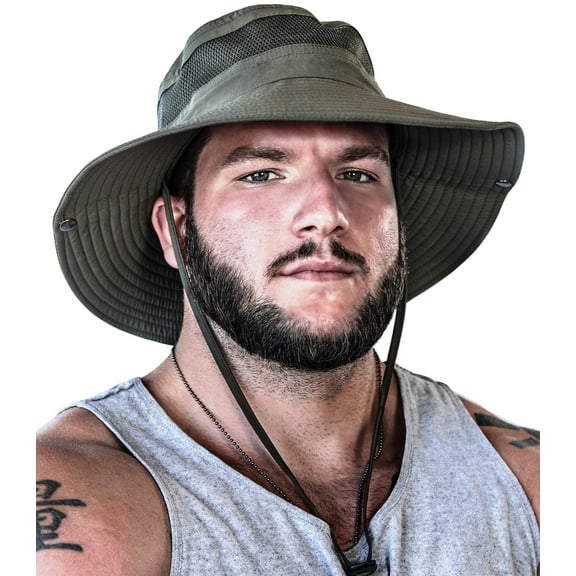 Pett Packable beach hat, sun hat, hunting hat for men and women, beige