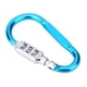 thumbnail image 1 of Bolsa de viaje equipaje seguridad combinación cerradura bloqueo mosquetón candado azul YUNYI BRAND  Deportes, 1 of 8