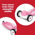 thumbnail image 6 of Radio Flyer My 1st Scooter Sparkle, 3 Wheels, Pink, Toddlers, 4.5 lbs. Assembled Weight, 6 of 8