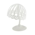 thumbnail image 3 of Soporte de exhibición de sombrero decorativo Zulema 2 piezas Blanco 50cm Negro 40cm, 3 of 8
