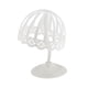 thumbnail image 2 of Estante de almacenamiento ahuecadas Fácil de instalar Durable Elegante Robusto Sombrero decorativo Soporte de exhibición para niños Pelucas Blanco Estilo C Sunnimix Estante de exhibición de sombreros, 2 of 8