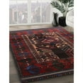 thumbnail image 2 of Ahgly Company Indoor Square Traditional Deep Red Persian Area Rugs, 8' Square, 2 of 6