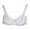 White, variant on VerPetridure Wireless Bras for Women Women's V-neck Adjustable Straps Underwire sex Floral Lace Bra