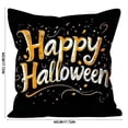 thumbnail image 4 of Halloween Pillow Covers 18x18 Ghost Pumpkin Digital Print Throw Pillow Cases, Spooky Decorative Cushion Covers for Couch Sofa Bedroom, Soft Polyester Halloween Decor by OVFUIZ, 4 of 7