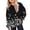 Black, variant on CPNG Girls Hoodies Gradient Color Heart Print Oversized Long Sleeve Hooded Sweatshirts with Front Pocket Kids Loose Fit Daily Pullover Sweatshirt