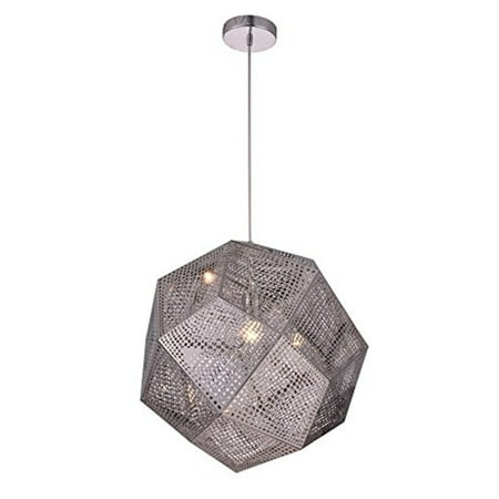 

Elegant Furniture Kronos 1 Light Chrome Pendant