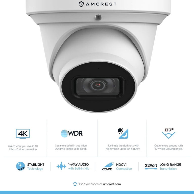amcrest ultrahd 4k amcrest security system