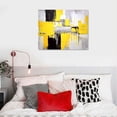 thumbnail image 3 of Shiartex Fall Decor Abstract Art Canvas Wall Art Picture 20x16in for Living Room Bedroom Canvas Print 20x16in, 3 of 3