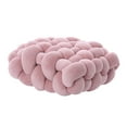 thumbnail image 1 of Mightlink Throw Pillow Soft Touch Comfortable Woven Plush Living Room Sofa Knot Design Cushion Home Decor for Daily Life, 1 of 7