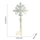 thumbnail image 3 of Adorno colgante acrílico para árbol de Navidad | Atrapa la luz | Colgante de copo de nieve para decoración de fiestas navideñas, 3 of 6