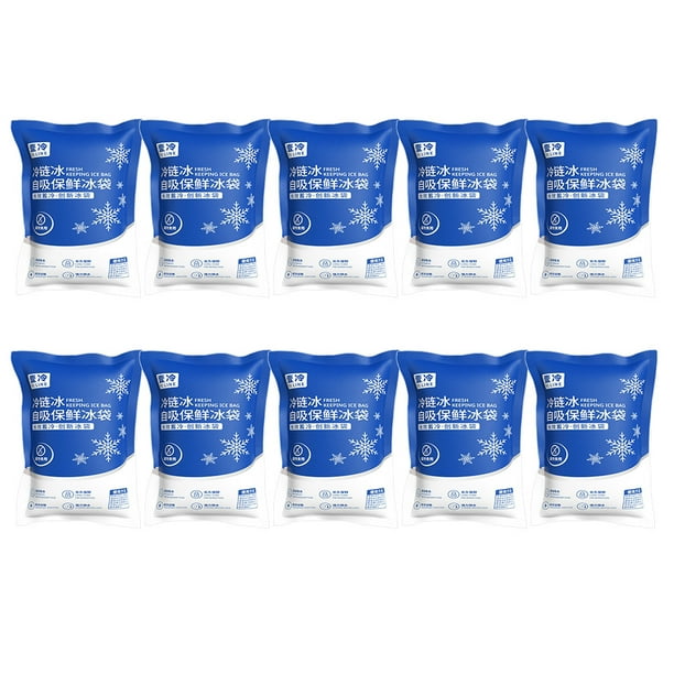 Bolsas de hielo Desechables WDOplteas 200 ml 10 unidades
