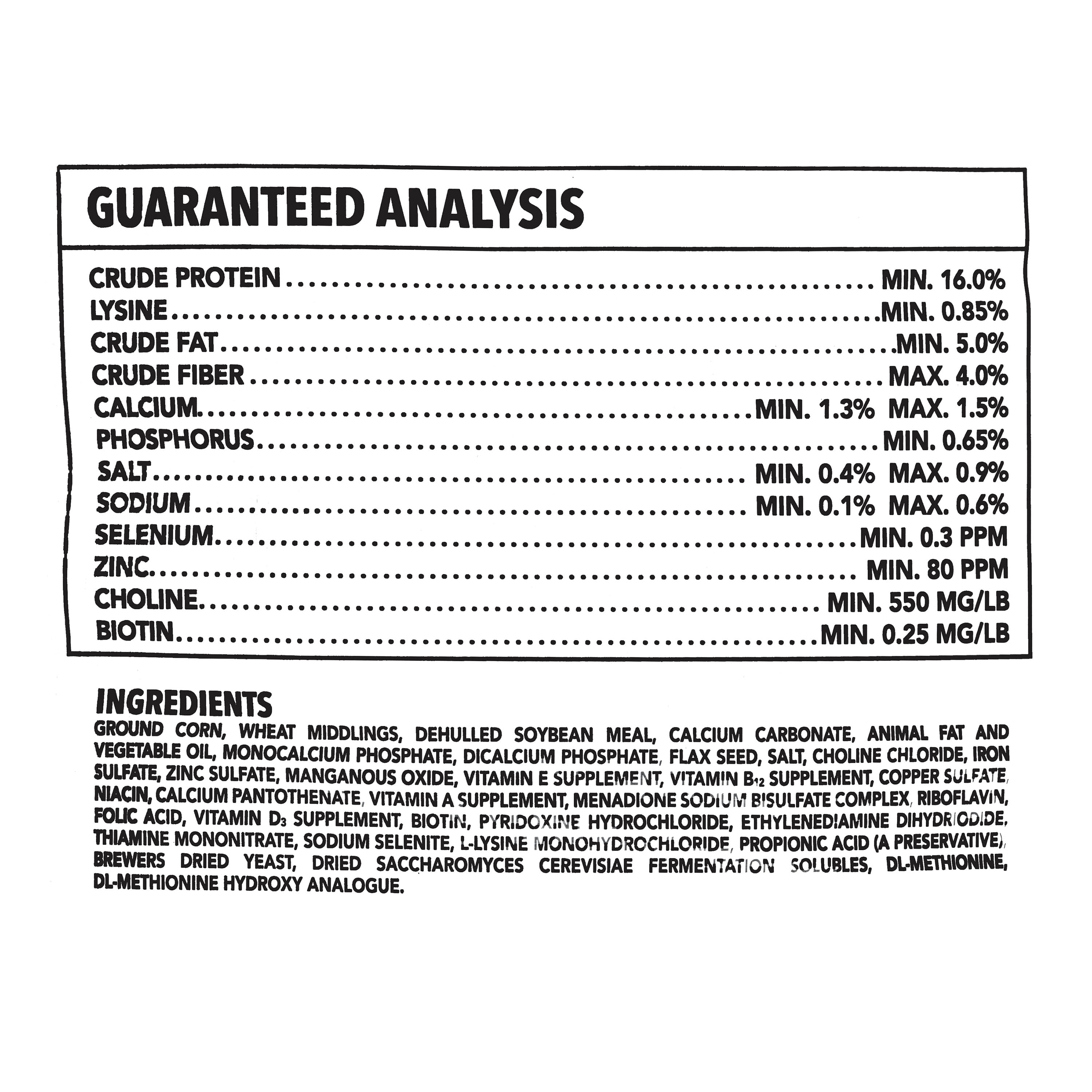 Vibrant Life Hog Grower & Finisher Pellet Feed, 40 lbs