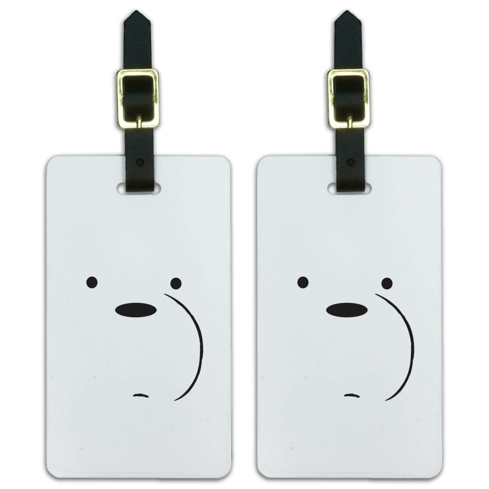 We bare bears luggage tag Clearance