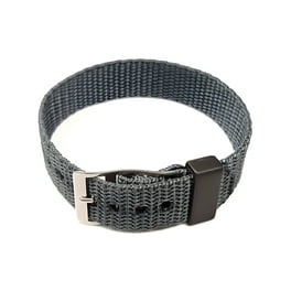 Black orders Gray 1 Piece Nylon 20mm Watch