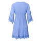 thumbnail image 4 of Conjunto de camisón sexy de seda helada para mujer - Pijama de 3 piezas, tejido satinado, cintura elástica, perfecto para dormir o estar por casa, 4 of 5