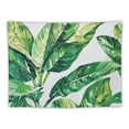 thumbnail image 5 of Nawypu  Leaf Tapestry, Romantic Holiday Island Hawaiian Banana Trees Watercolored Image, Fabric Wall Hanging Decor for Bedroom Living Room Dorm, Forest Green, 5 of 6