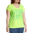 thumbnail image 3 of Women's Plus Active Short Sleeve Graphic Tee, 3 of 5