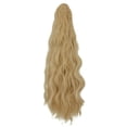 thumbnail image 2 of LELINTA 18" Pony Tail Hairpiece Long Curly Weave Hairpiece Jaw Claw Ponytail Hair Extension One Piece Clip in Synthetic Hair Extensions, 2 of 8