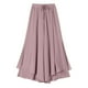 thumbnail image 3 of WILLBEST Pantalones elegantes de Gasa Plisada con Pierna Ancha y Cintura Alta para Mujer, Falda de Nueve Puntos, para Uso Informal. Chica, 3 of 3