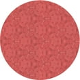 thumbnail image 1 of Ahgly Company Machine Washable Indoor Round Transitional Red Area Rugs, 5' Round, 1 of 7
