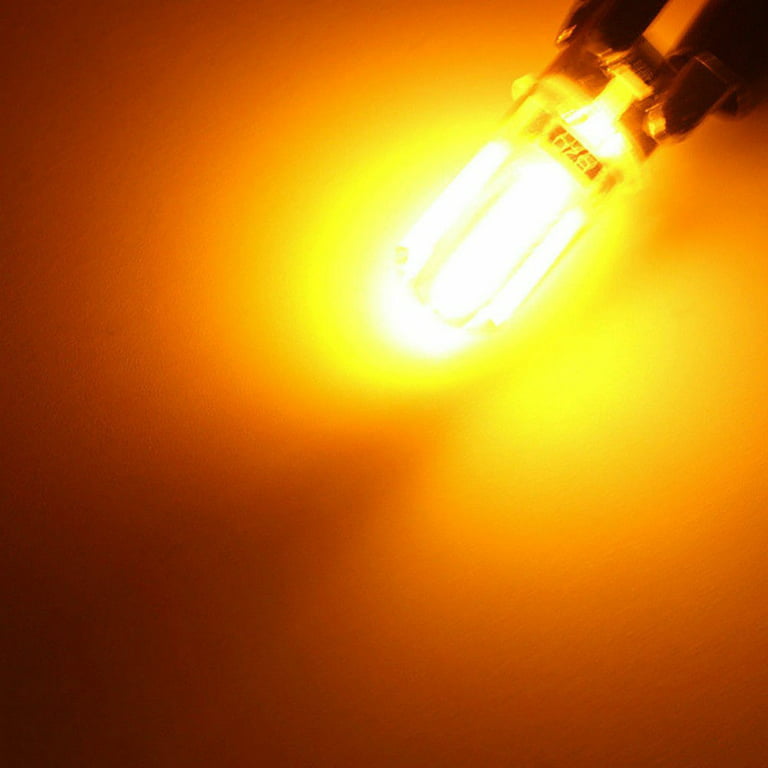 Lampe témoin LED - 9-32V - Vitre transparente - LED orange