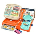 thumbnail image 2 of Pretend Cash Register Toy  Weighing Machine Playset for Kids with Scanner Food & Calculator  Gift Ages 3+, 2 of 7