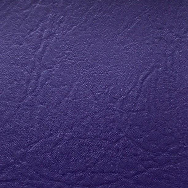 Polyester Faux Leather Craft Fabric By, Purple Leather Fabric