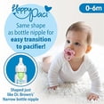 thumbnail image 2 of Dr. Brown's HappyPaci 100% Chupete de silicona 0-6m, sin BPA, blanco, rosa, rosa claro, paquete de 3, 2 of 3