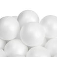 24 Pack 3 Inch Foam Balls for Crafts, Smooth Polystyrene Spheres for