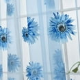 thumbnail image 3 of Ochine Window Curtain Sheer Voile Panels for Small Windows, Kitchen, Living Room and Bedroom, 3 of 4