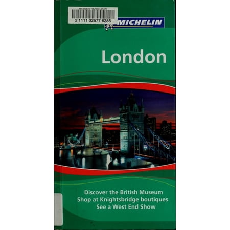 Pre-Owned Michelin Green Guide London (Michelin Travel Guide London) (Michelin Green Guides) Paperback