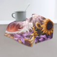 thumbnail image 6 of Pofeuu Warm Sunflower Sleeping Cat Print Hand Towel 27.5" x 16" Soft Absorbent Towel for Bathroom SPA Gym Hotel, 6 of 6