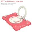 thumbnail image 6 of Decase for Samsung Galaxy Tab A8 10.5 inch 2022 SM-X200/SM-X205/SM-X207 Rugged Tablet Case,Kids Friendly Shockproof EVA Foam Handle Ring Stand Drop Protection Tablet Cover With Shoulder Strap,Rose, 6 of 8