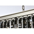 thumbnail image 4 of Urban Classic Sydney 12-Light Metal Royal Cut Chandelier - Matte Black, 4 of 7