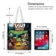 thumbnail image 5 of The Loud House Bolso de tela con estampado de lienzo para mujer, bolsa de compras reutilizable y estética, con cremallera interior, regalo para mujer,38*45cm., 5 of 6
