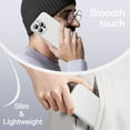 thumbnail image 7 of JETech Magnetic Silicone Case for iPhone 16 Pro 6.3-Inch, Compatible with MagSafe,&nbsp;Silky Soft Touch, Shock Absorbing Phone Cover with&nbsp;Camera Lens Full Protection (White), 7 of 7