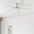 thumbnail image 2 of Prominence Home 52" Ashby Champagne Remote Control Ceiling Fan, 5 Blades, 2 of 15