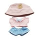 thumbnail image 1 of 4x Mini ropa para muñeca de 6 pulgadas, conjunto de pantalones para muñeca, ropa cómoda, ropa para muñeca con sombrero para muñeca colgante, edad 5-7 Estilo L, 1 of 8