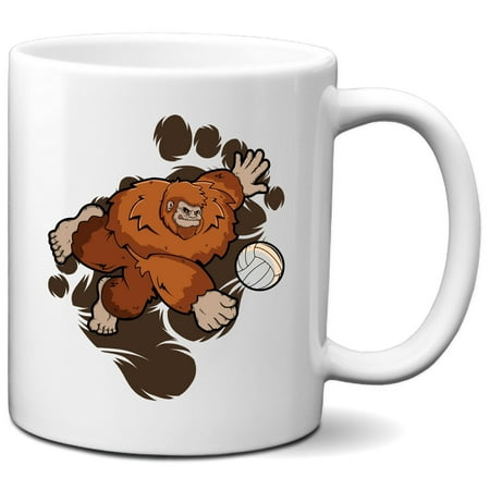 

Bigfoot Volleyball Mug - Sasquatch Volleyball Dig Coffee Mug