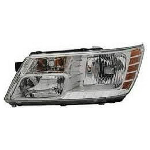 Left Driver Side Headlight Assembly - Compatible with 2009 - 2020 Dodge Journey 2010 2011 2012 2013 2014 2015 2016 2017 2018 2019