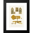 thumbnail image 2 of Fedor Grigoryevich Solntsev 11x14 Black Modern Framed Museum Art Print Titled - Mednaia Chernilitsa I Starinnyi Pozolochenyi Zamok (1849 - 1853), 2 of 5