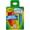 thumbnail image 1 of Tiza de Acera lavable Crayola 12 colores clásicos Regalo de arte al aire libre para niños de 4 años en adelante, 1 of 3