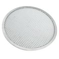 thumbnail image 1 of LEFU Aluminum Pizza Screen Mesh Baking Tray Non-Stick Pasta Net Pizza Stone Oven Cooking Tool Round Bakeware for Home Bakery Restaurant 9 10 11 12 13 Inch, 1 of 10