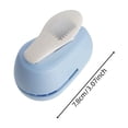 thumbnail image 4 of BotaniNest Stamp Edge Embossing Punch – Handheld Paper Decorating For Craft Projects Easy To Use Embosser For Creating Decorative Stamped Edges Ideal For Scrapbooking Card M, 4 of 6