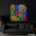thumbnail image 4 of Craftnamesign Cool Dad Club Neon Sign, Father Day LED Sign, Gifts For Dad, 4 of 4
