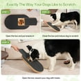 thumbnail image 3 of DOOKRON Oval Dog Scratch Pad for Nails, Solid Nail Scratch Board with Treat for Dogs, Dog Nail File Toy, 3 of 7